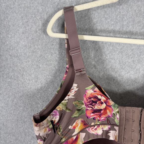 Cacique Bra 42DDD Full Coverage Underwire Lightly Lined Mesh Brown Neutrals - Picture 6 of 10